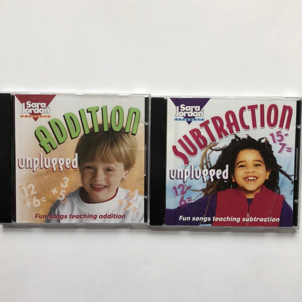 Kids Addition and Subtraction Unplugged CDs